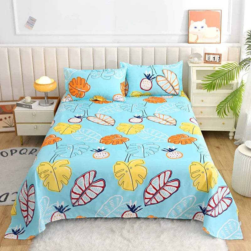 DreamWeave | Baumwoll-Spannbetttuch mit Druckdesign