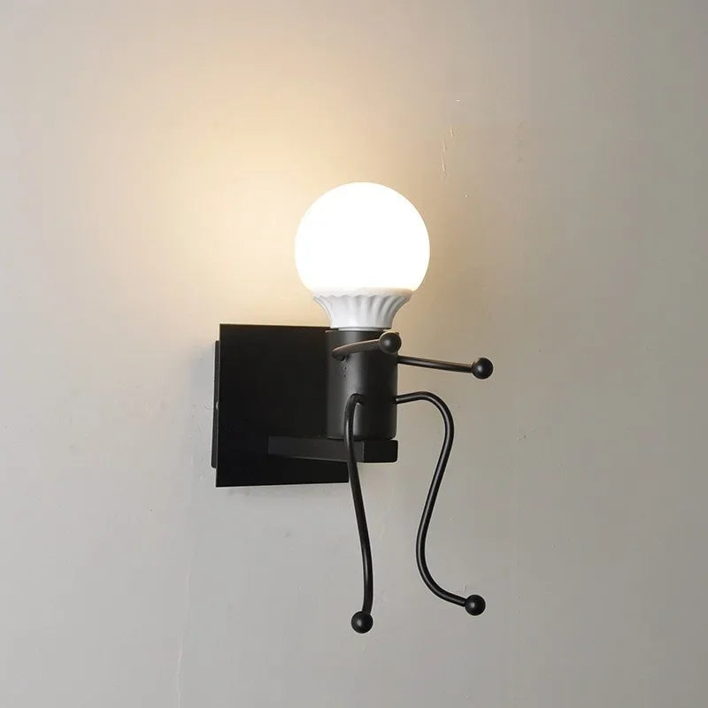 RobotWelt | Kreative Wandlampe für Kinderzimmer