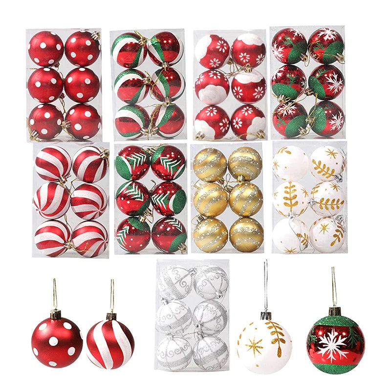 EisblütenDesign | Elegante Weihnachtsbaum Dekorationset