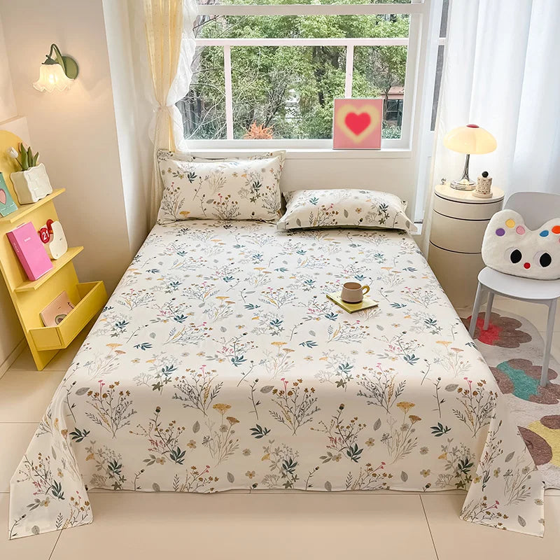 DreamBed | Klassisches Weiches Leinen Bettlaken Set