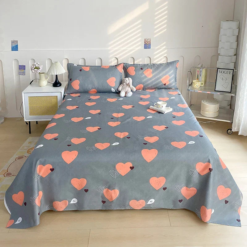 DreamWeave | Baumwoll-Spannbetttuch mit Druckdesign