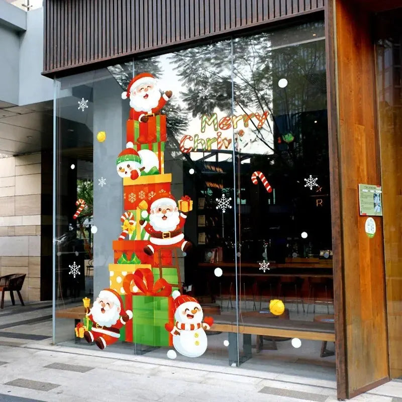 SantaStickers | Fenster Aufkleber Santa