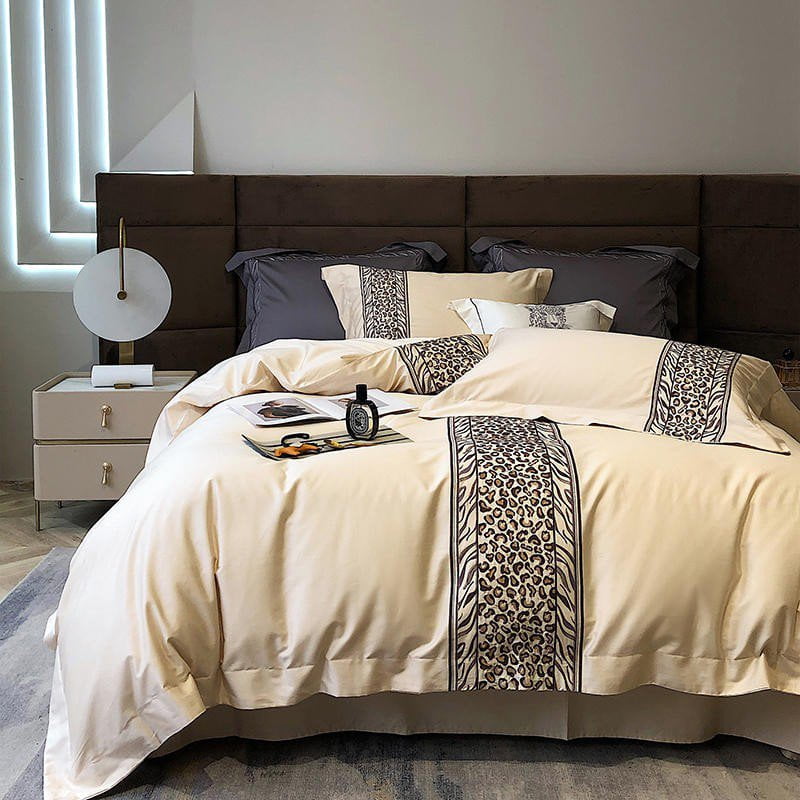 LeopardLuxe | Bettwäsche aus ägyptischer Baumwolle