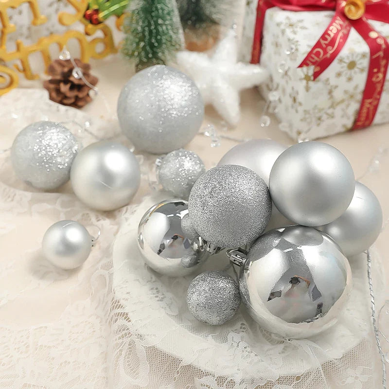 Verzauberndes Weihnachtskugeln-Set für festliche Dekoration