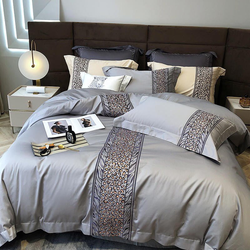 LeopardLuxe | Bettwäsche aus ägyptischer Baumwolle