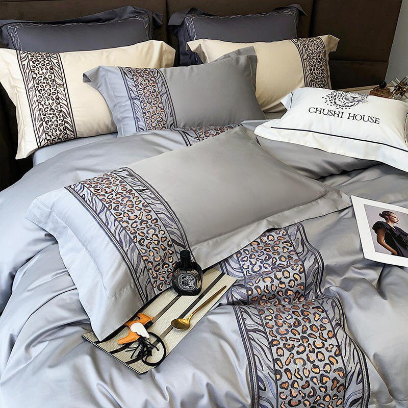 LeopardLuxe | Bettwäsche aus ägyptischer Baumwolle