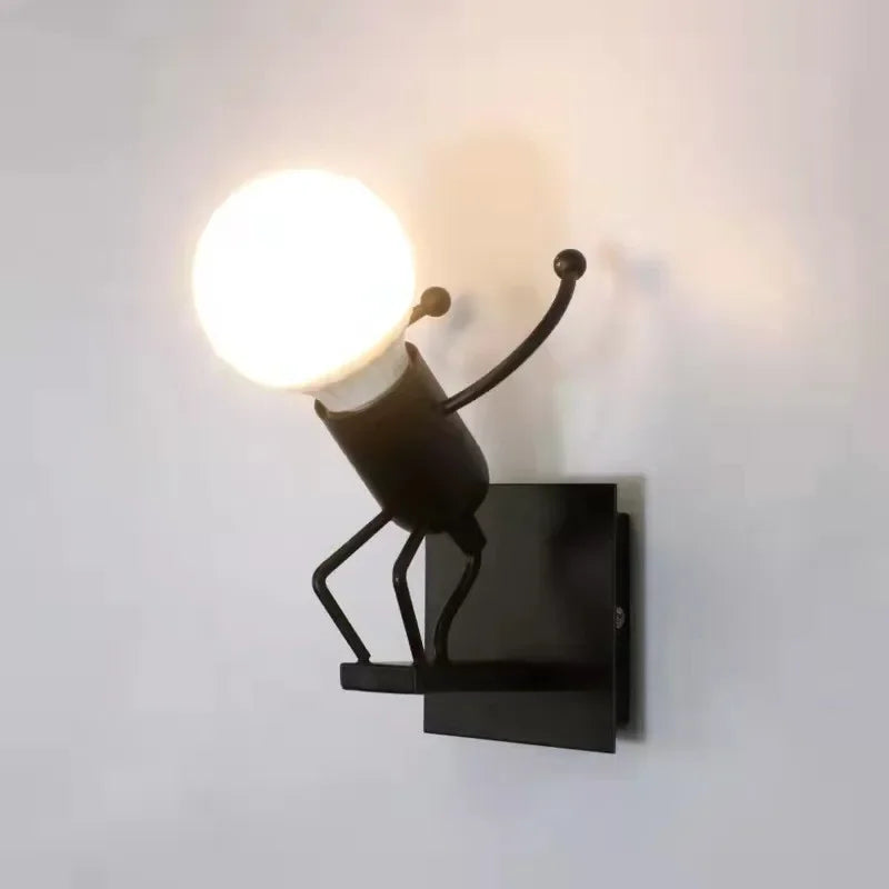 RobotWelt | Kreative Wandlampe für Kinderzimmer