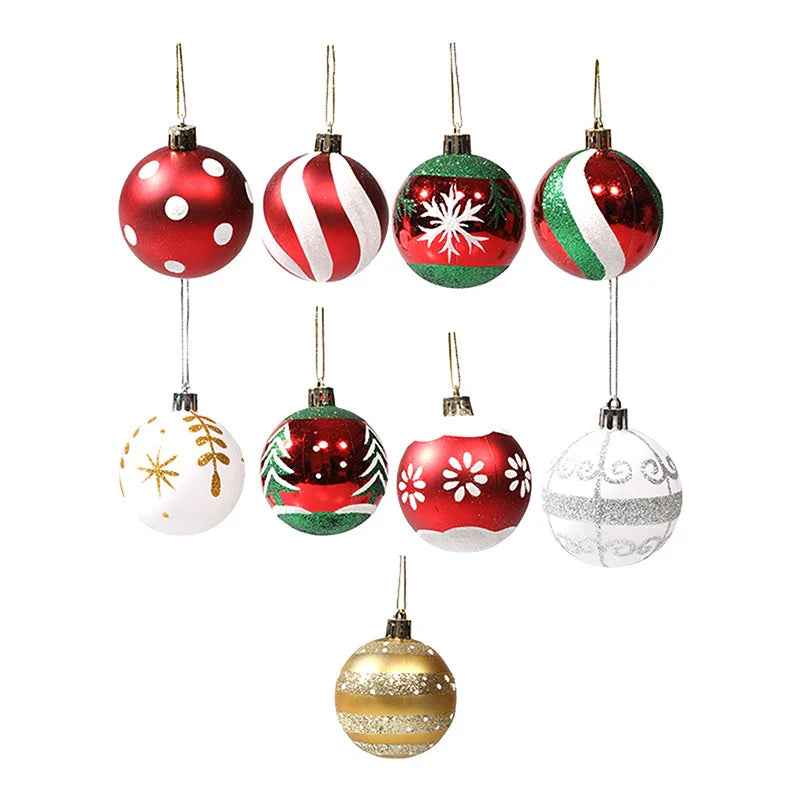 EisblütenDesign | Elegante Weihnachtsbaum Dekorationset