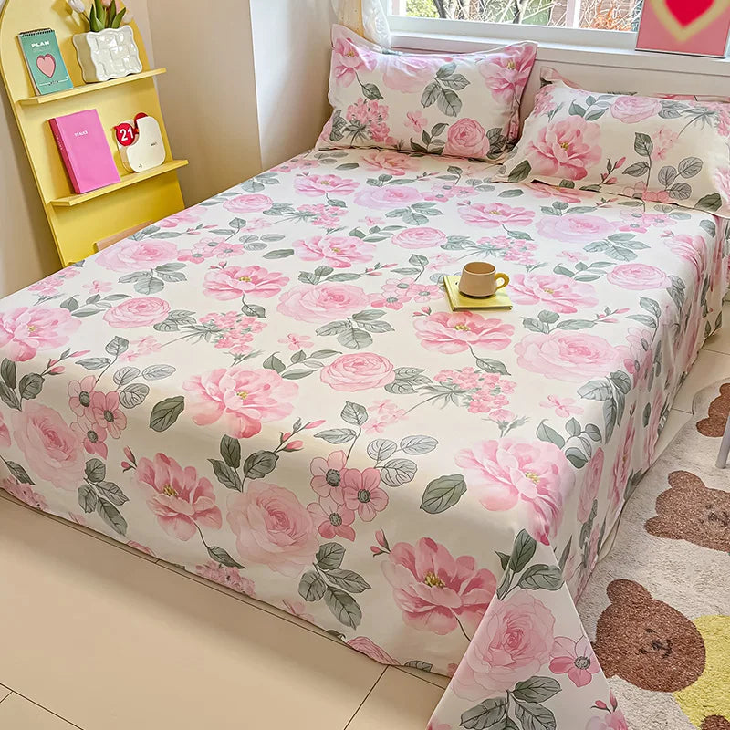 DreamBed | Klassisches Weiches Leinen Bettlaken Set