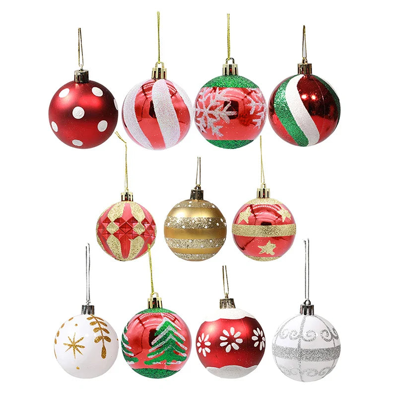 EisblütenDesign | Elegante Weihnachtsbaum Dekorationset