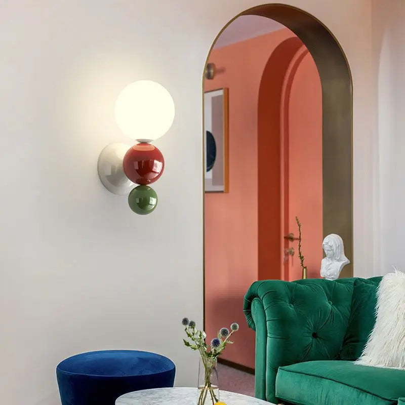 LichtPerle | Elegante Wandlampe mit Verstellbarem Licht