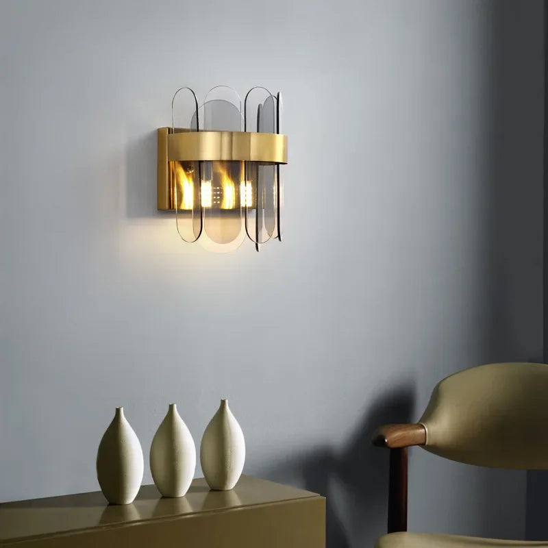 LuxeGlanz | Elegante Wandlampe mit modernem LED Licht