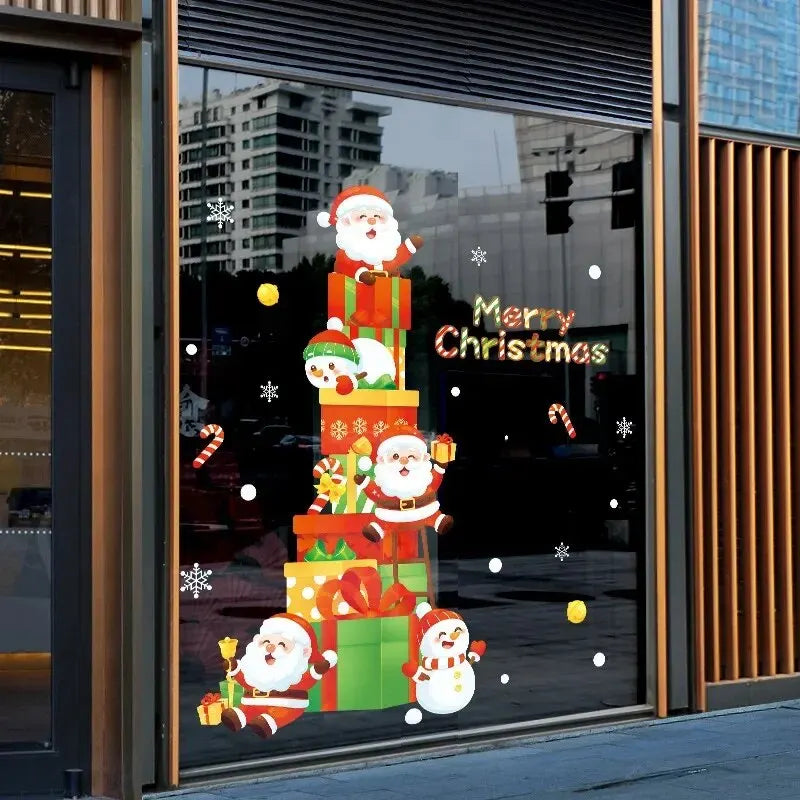 SantaStickers | Fenster Aufkleber Santa