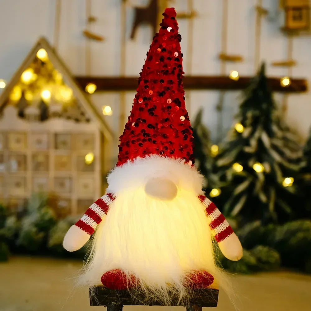 Weihnachtsgnom | LED-Dekoration für festliche Stimmung Zuhause