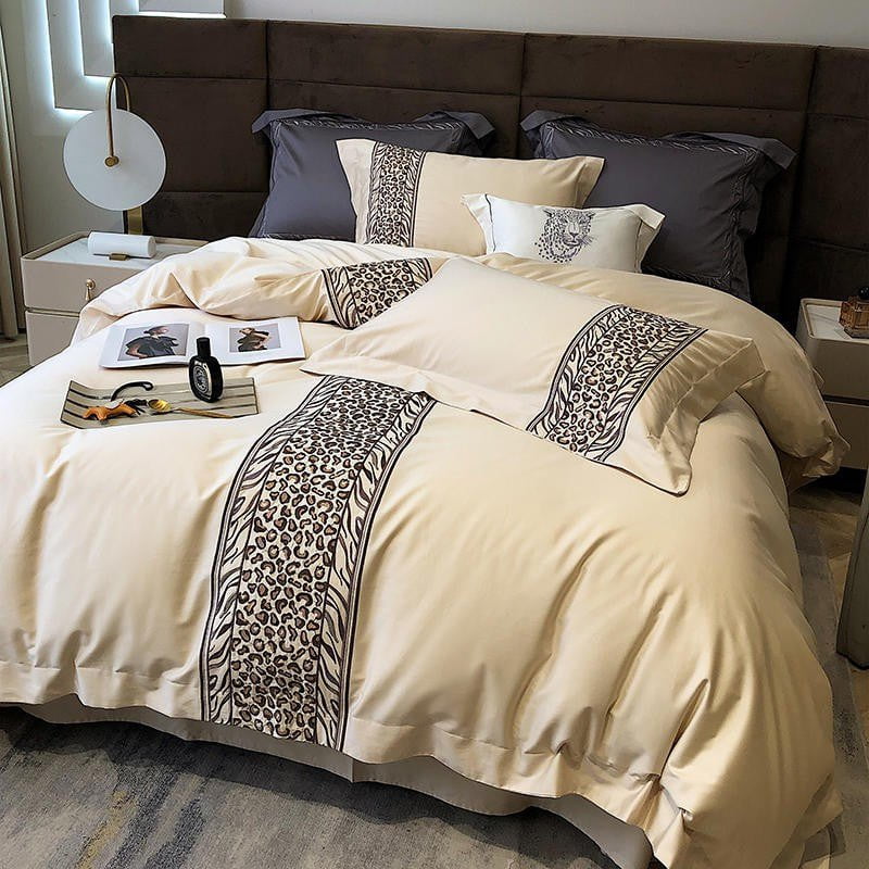 LeopardLuxe | Bettwäsche aus ägyptischer Baumwolle