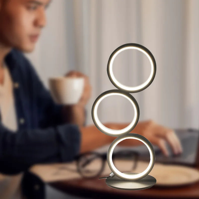 RoundGlow | Anpassbare Leselampe mit sanftem Licht