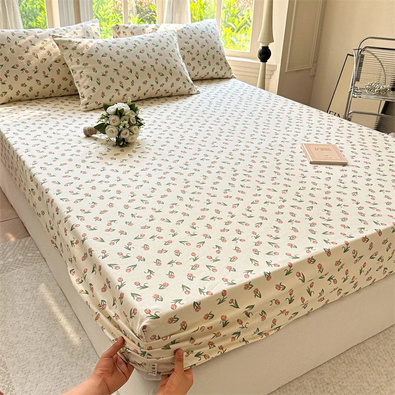 SoftLuxe | Atmungsaktives Spannbettlaken aus Baumwolle