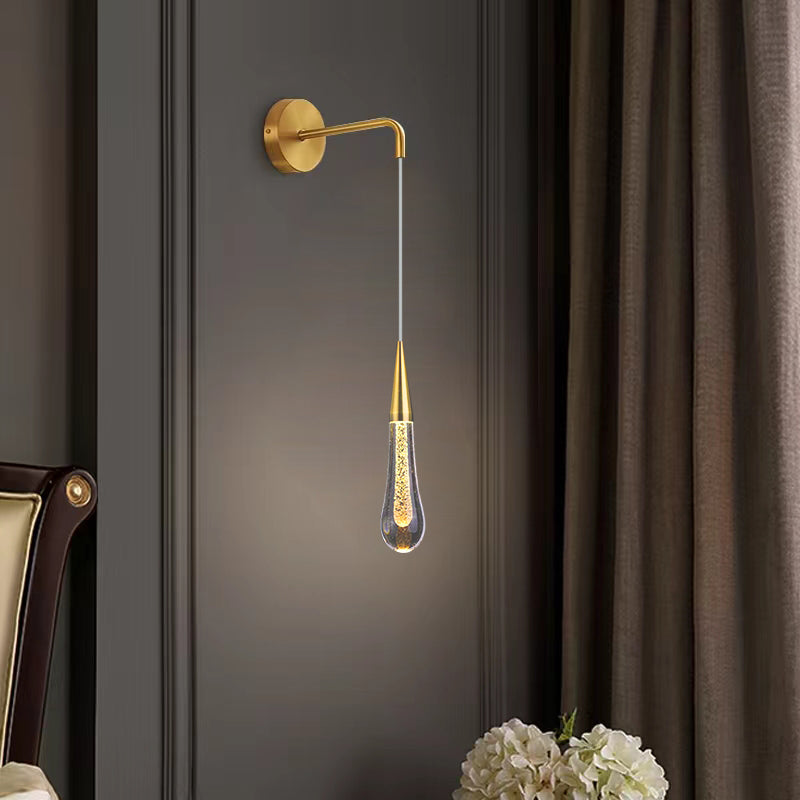 BubDrop | Elegante tropfenförmige Pendelleuchte aus Glas