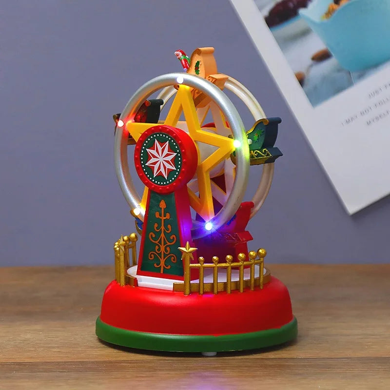 MagicBomber | Bewegende Weihnachtsdekoration mit LED-Lichtern und Musik