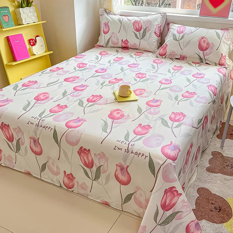 DreamBed | Klassisches Weiches Leinen Bettlaken Set