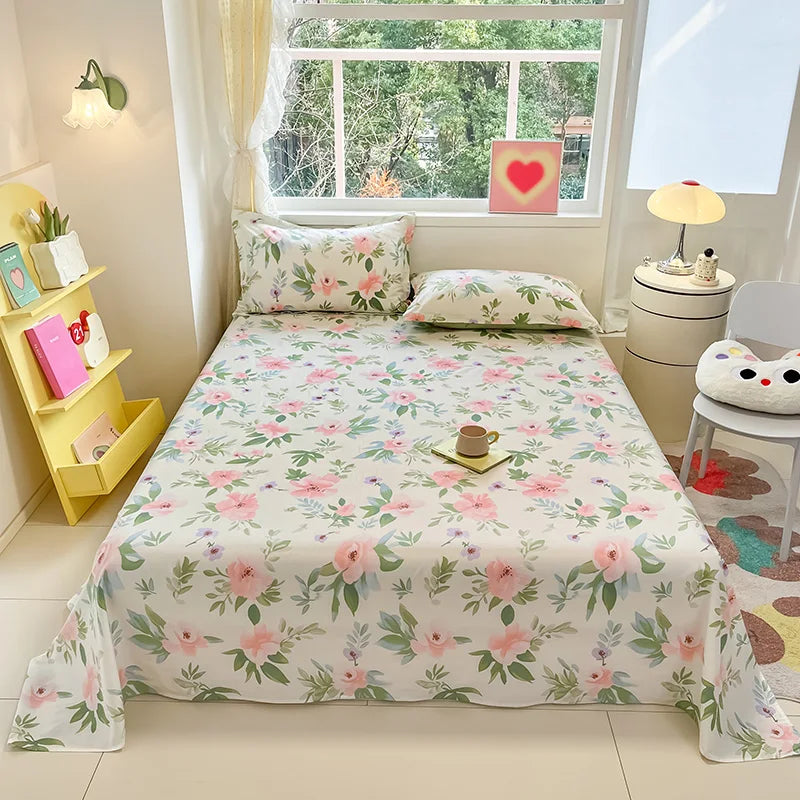 DreamBed | Klassisches Weiches Leinen Bettlaken Set