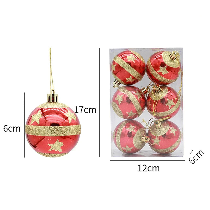 EisblütenDesign | Elegante Weihnachtsbaum Dekorationset