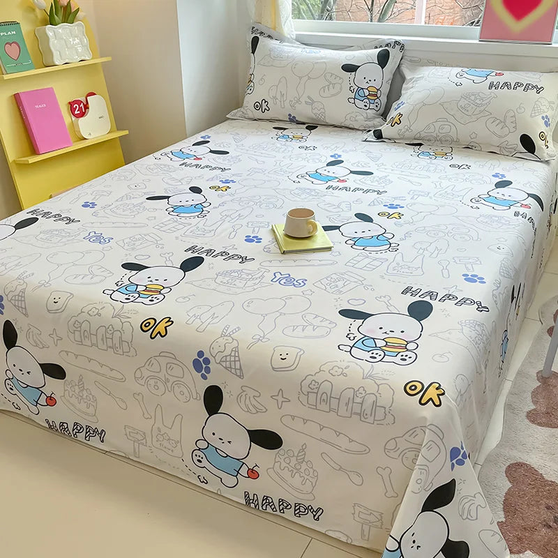 DreamBed | Klassisches Weiches Leinen Bettlaken Set