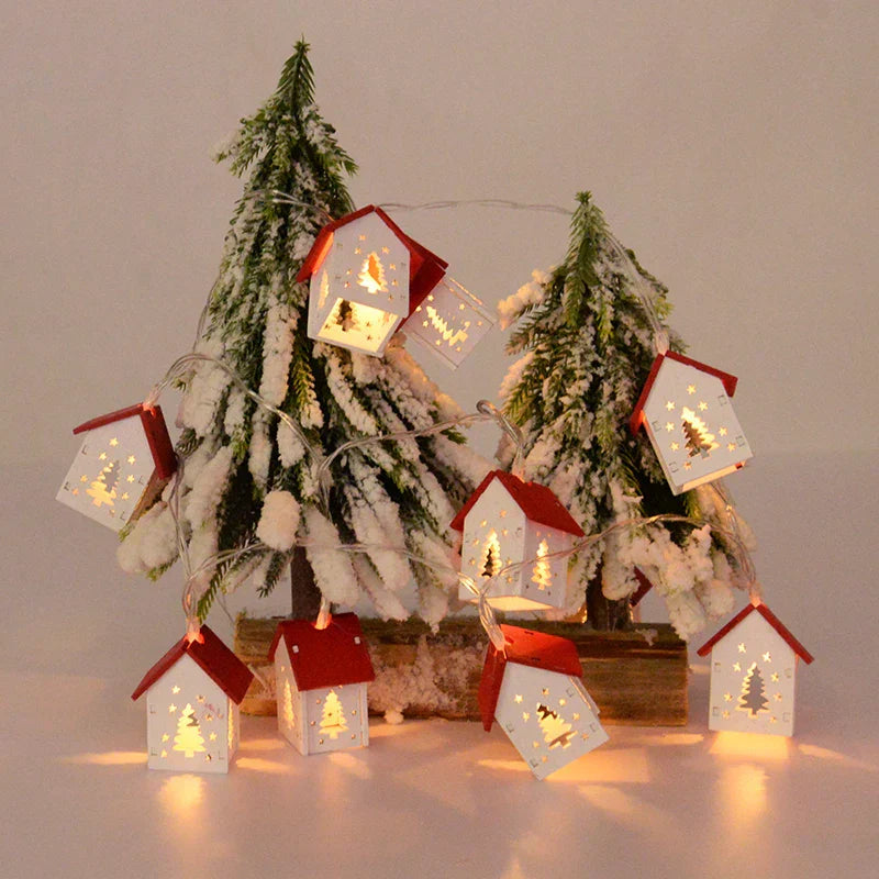 WoodenLight | Beleuchtete Weihnachtsdekoration aus Holz