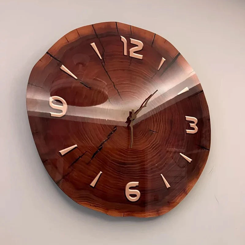 WoodTime | Stillvolle Wanduhr im natürlichen Design