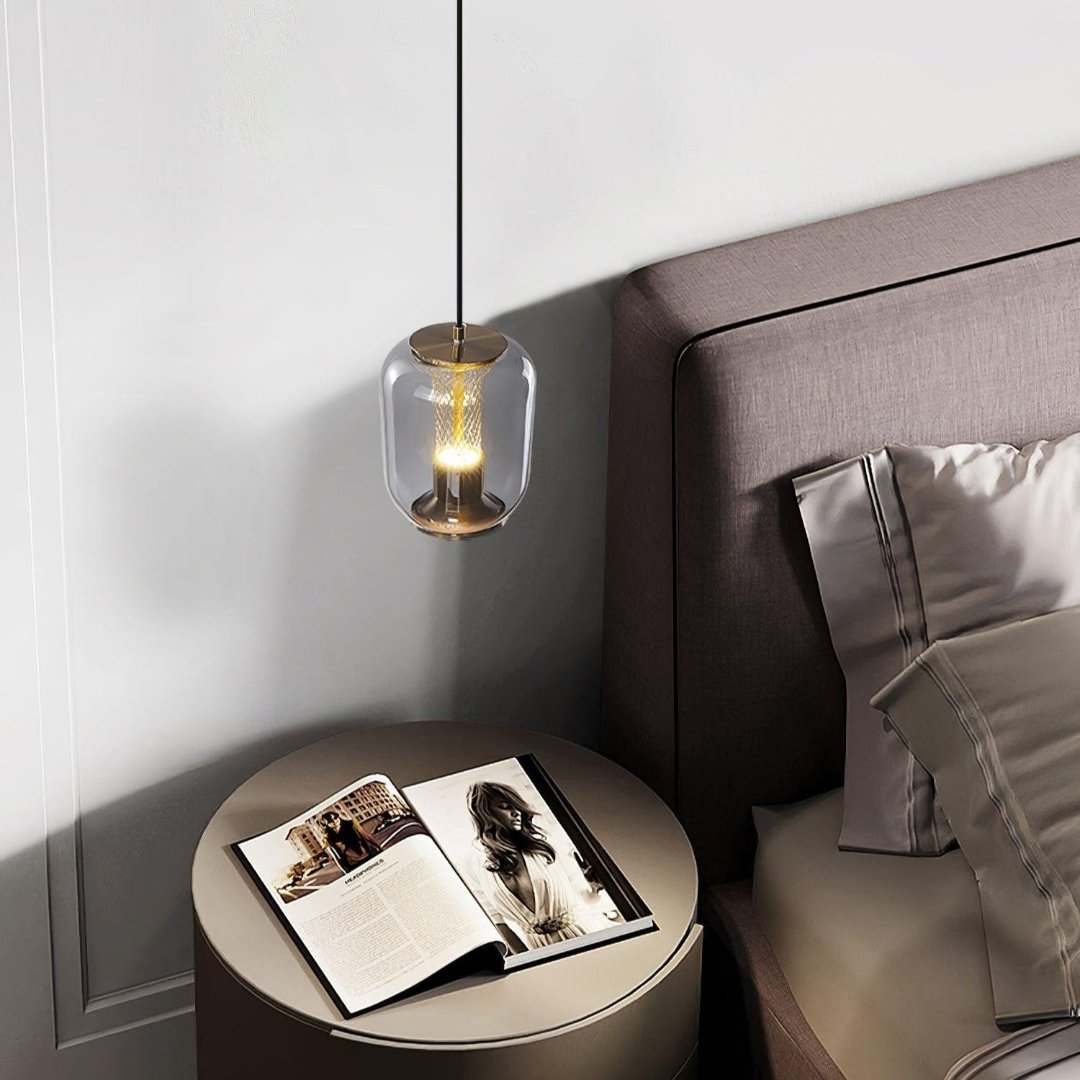 GlimmerLux | Elegante Glas-Pendelleuchte