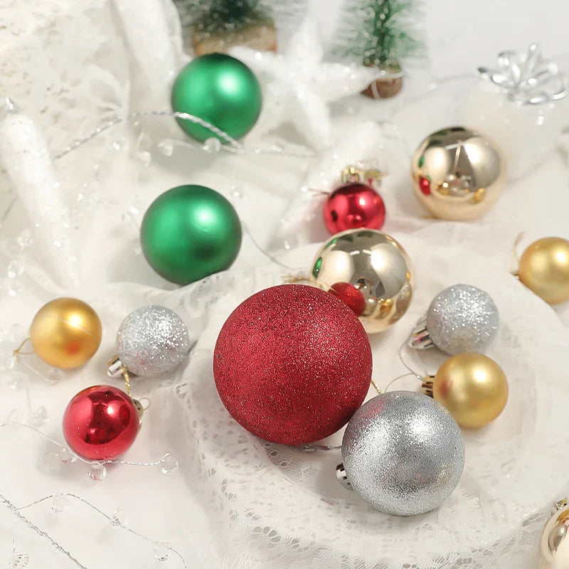 Verzauberndes Weihnachtskugeln-Set für festliche Dekoration