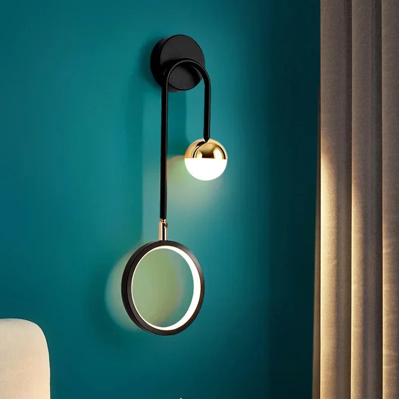 RingSphere | Minimalistische Wandlampe mit kreativem LED-Effekt