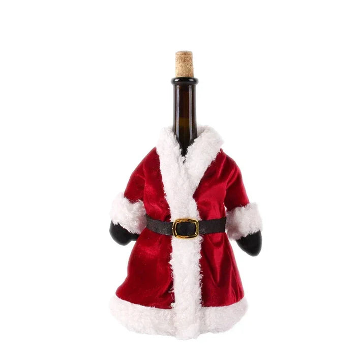WeinHülle | Festliche Weinflaschenhülle für Weihnachten