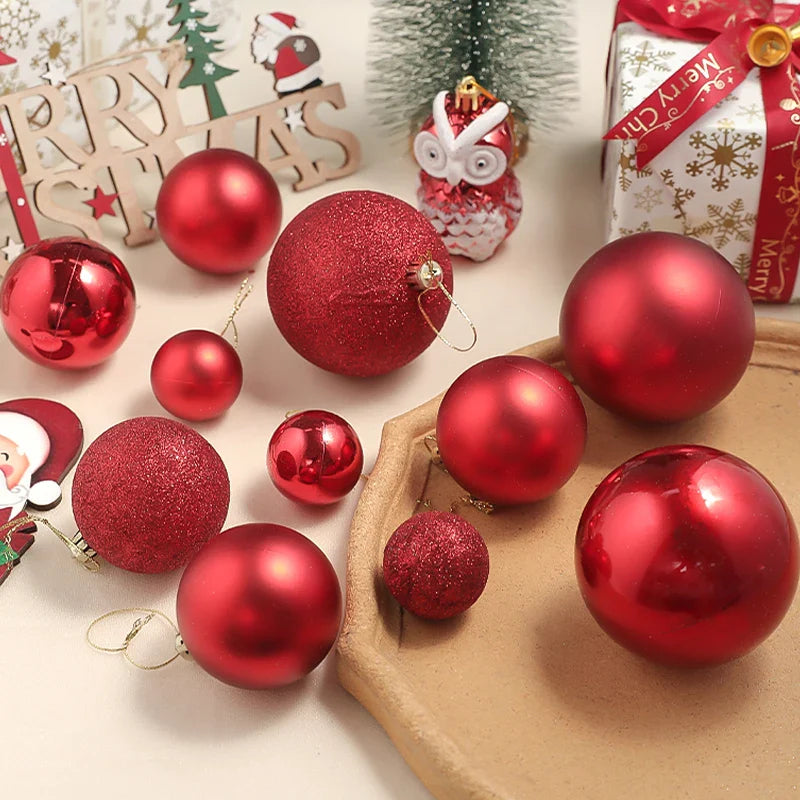 Verzauberndes Weihnachtskugeln-Set für festliche Dekoration
