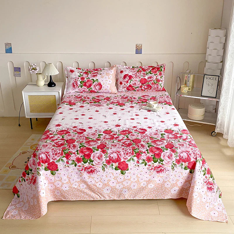 DreamWeave | Baumwoll-Spannbetttuch mit Druckdesign
