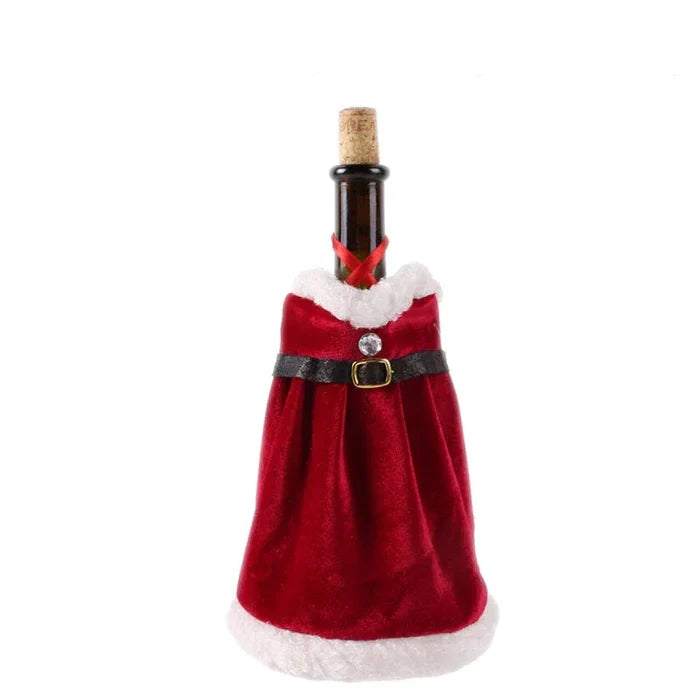 WeinHülle | Festliche Weinflaschenhülle für Weihnachten
