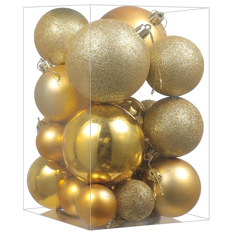 Verzauberndes Weihnachtskugeln-Set für festliche Dekoration