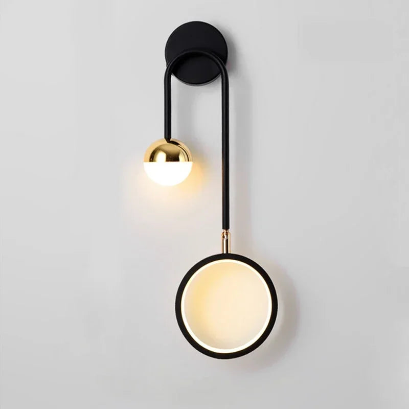 RingSphere | Minimalistische Wandlampe mit kreativem LED-Effekt