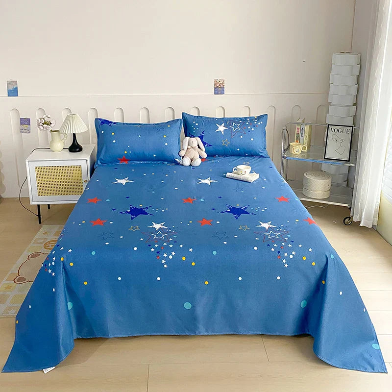 DreamWeave | Baumwoll-Spannbetttuch mit Druckdesign
