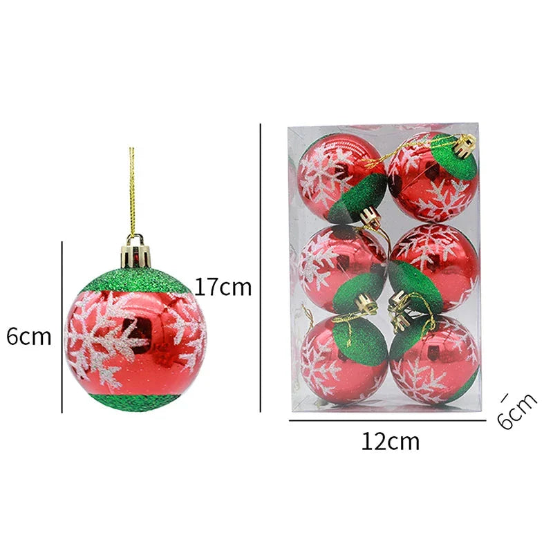 EisblütenDesign | Elegante Weihnachtsbaum Dekorationset