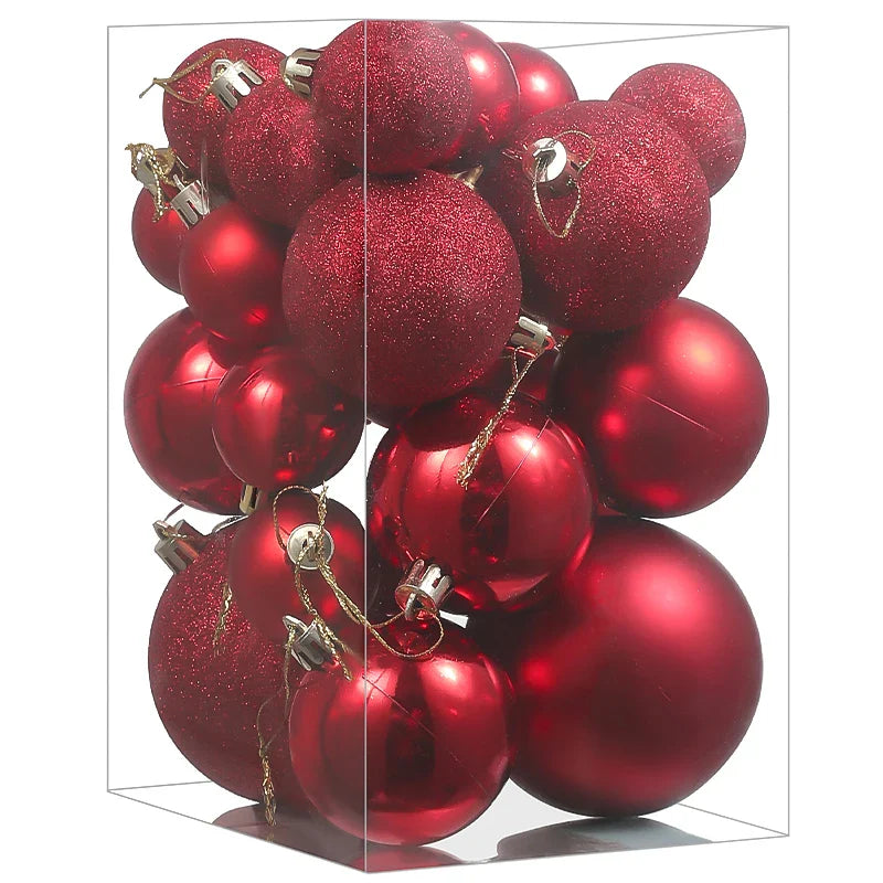 Verzauberndes Weihnachtskugeln-Set für festliche Dekoration
