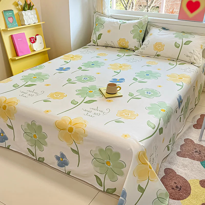 DreamBed | Klassisches Weiches Leinen Bettlaken Set