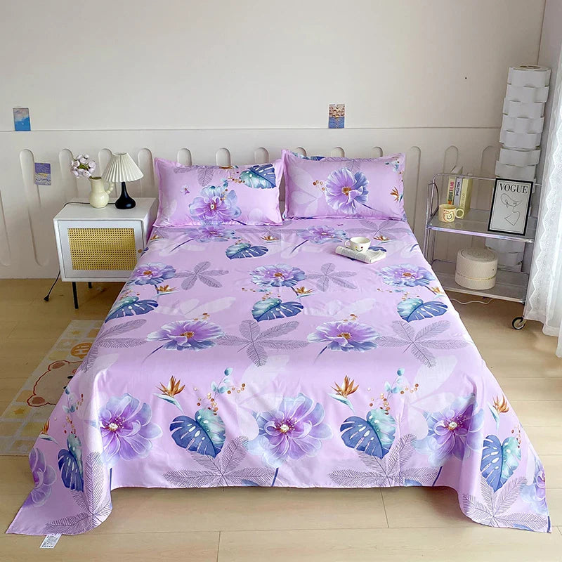 DreamWeave | Baumwoll-Spannbetttuch mit Druckdesign
