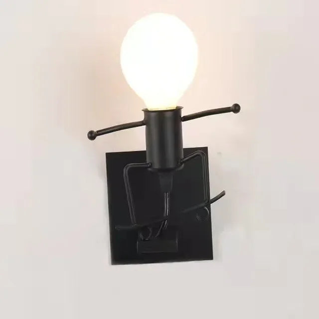RobotWelt | Kreative Wandlampe für Kinderzimmer