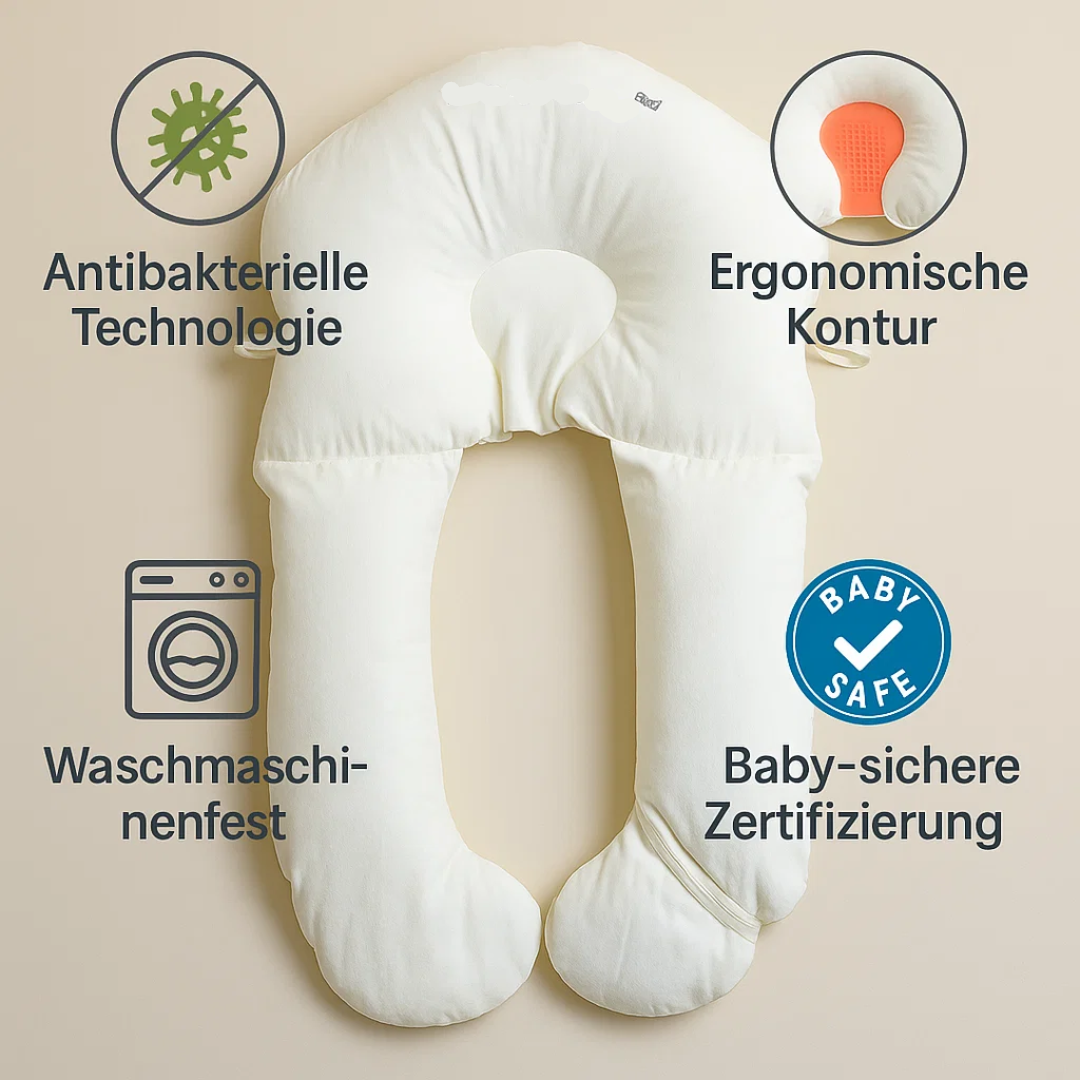 Sicheres Baby Antibakteriell Kuschelkissen 7