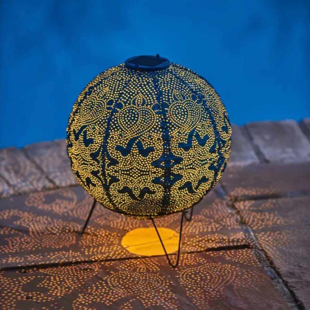 GloboLicht | Solarlaterne im Marrakesch-Design