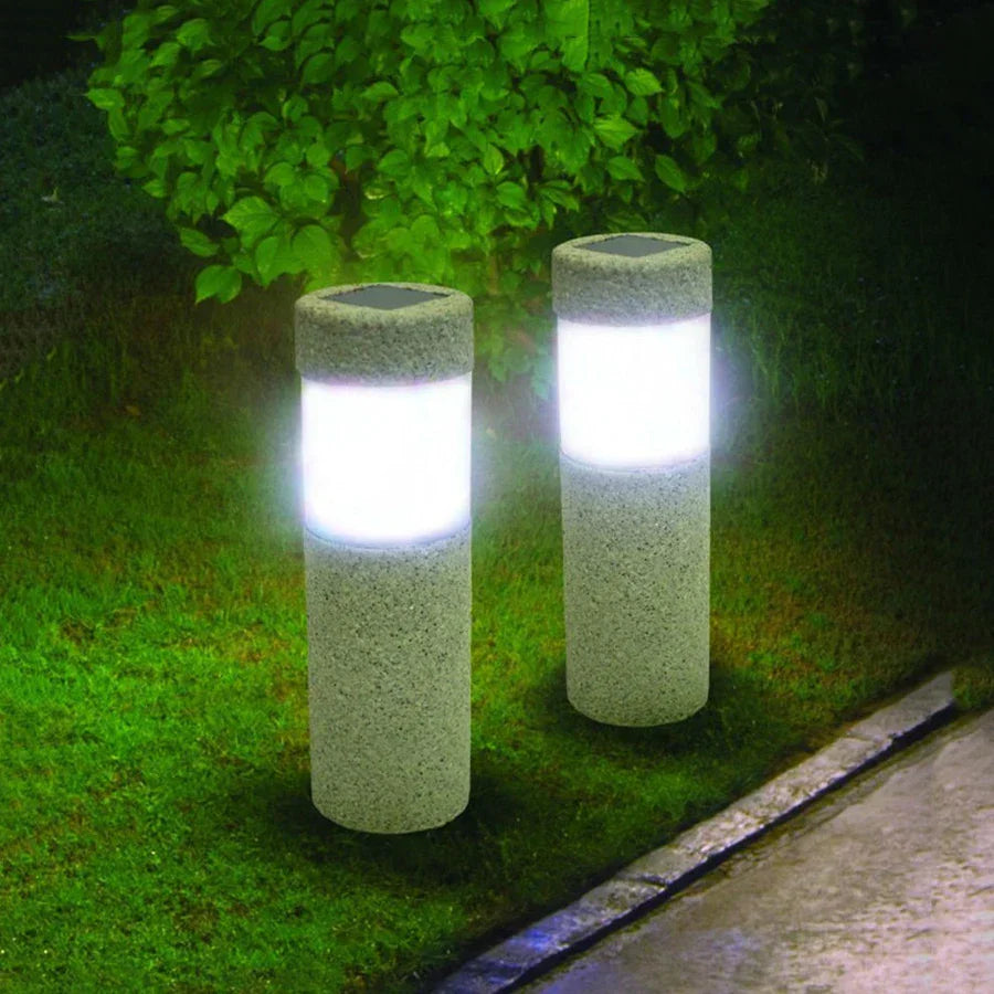 StoneBeam | Stilvolle Außenlampe aus Stein