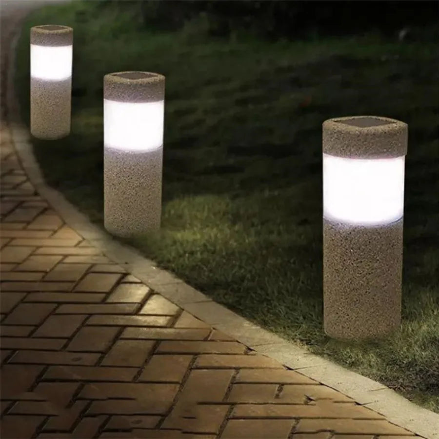 StoneBeam | Stilvolle Außenlampe aus Stein