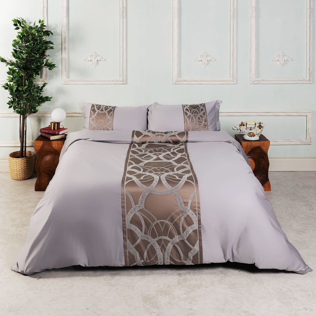 LuxuryDream | Luxuriöses Bettwäsche-Set mit geometrischem Design