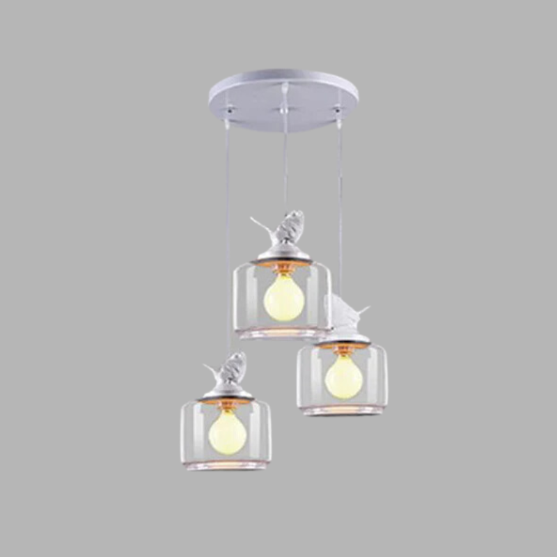Vogelzauber | Elegante Vogel-Pendelleuchte